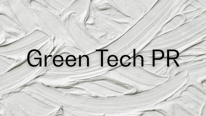 Green Tech PR